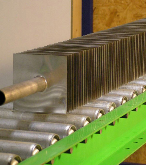 Stamped Fin Heat Exchangers for an Industrial Processing Application