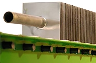Stamped Fin Heat Exchangers for an Industrial Processing Application